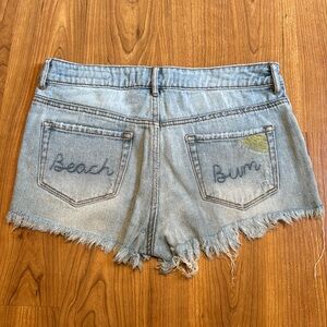 Beach bum Jean short